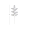 Hello Honey® 24" White Flocked Faux Pinecone Pick